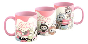 Taza Cerámica Labubu Monster Color La Bubu Kasing Lung Pop