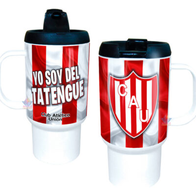 Jarro Térmico Equipos Fútbol Argentina Escudo Bandera Copa Unión de Santa Fé Tatengue Club Atlético