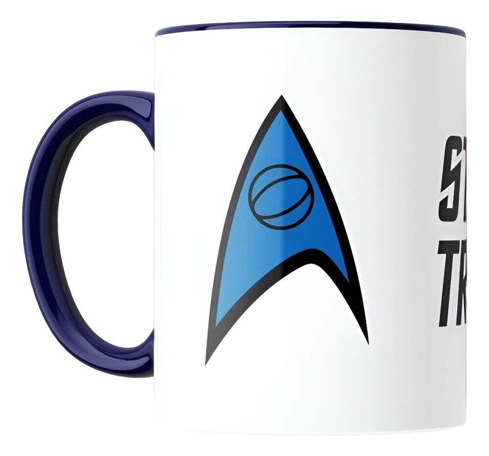 Taza Star Trek Logo Serie S Interior De Color