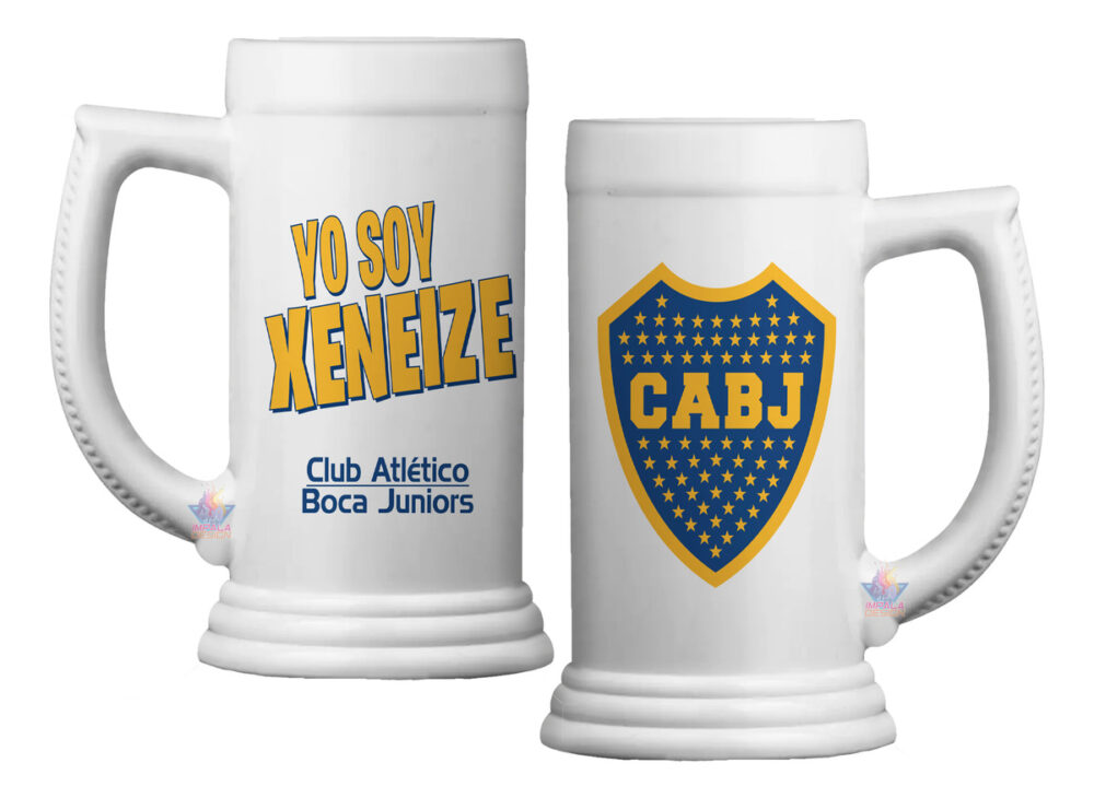 Chop Vaso Jarra Fernetero Chopera Cerveza Boca Juniors - Image 2