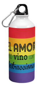 Botella De Agua Deporte Lgbt Pride Para Tu Rutina