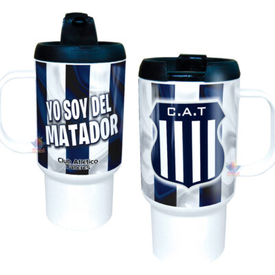 Jarro Térmico Equipos Fútbol Argentina Escudo Bandera Copa Talleres Córdoba Matador Club Atlético