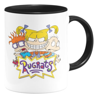 Taza Rugrats Retro Interior Color Series Animadas Infancia