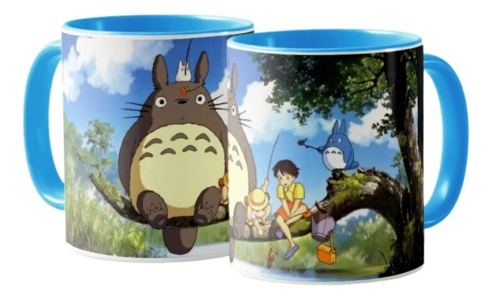 Totoro Anime Taza Ceramica Mi Vecino Interior Color - Image 2