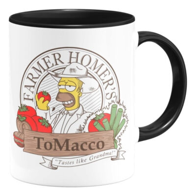 Taza Interior De Color Homero Tomacco Los Simpson