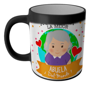 Taza Magica Aqui Toma El La Mejor Profesiones Regalo Familia ABUELA ABUELITA