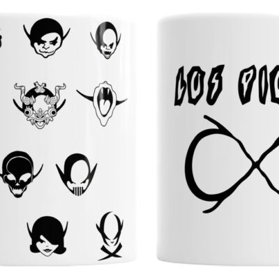 Taza De Cerámica Los Piojos Ritual Piojoso Logos Rock Ciro