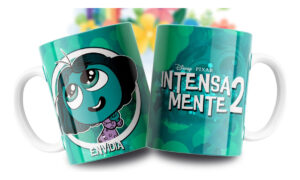 Taza Intensa Mente Emociones Tristeza Alegría Ansiedad Furia envidia