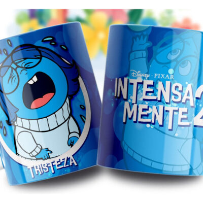Taza Intensa Mente Emociones Tristeza Alegría Ansiedad Furia Tristeza