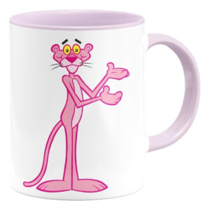 Taza Interior De Color Pantera Rosa