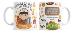 Taza Cerámica Zootecnista Médico Veterinario Salud Animales