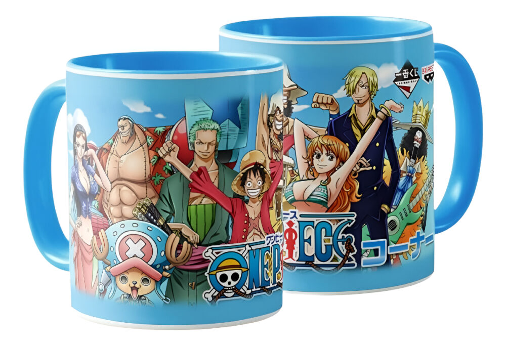 One Piece Piratas Sombrero De Paja Taza Ceramica Color