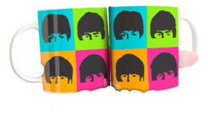 Taza Cerámica Rock Internacional Música Todas Las Bandas Pop The Beatles