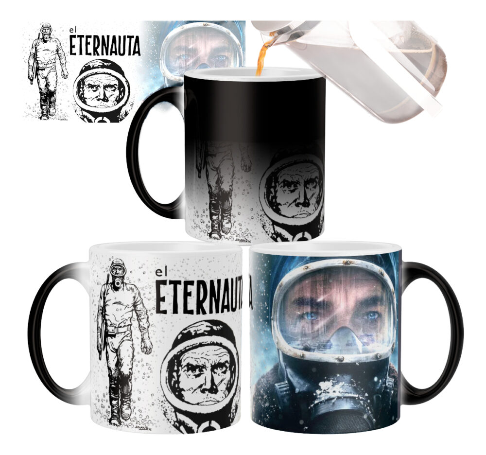 Taza Mágica El Eternauta Cómic Historieta Diseño Serie Tv