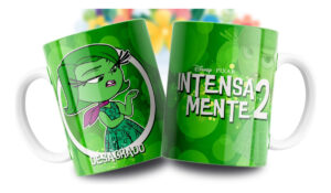 Taza Intensa Mente Emociones Tristeza Alegría Ansiedad Furia Desagrado