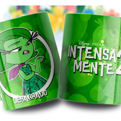 Taza Intensa Mente Emociones Tristeza Alegría Ansiedad Furia Desagrado
