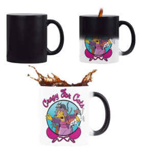 Taza Mágica La Loca De Los Gatos Los Simpson