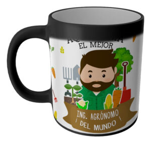 Taza Magica Aqui Toma El La Mejor Profesiones Regalo Familia INGENIERO AGRONOMO