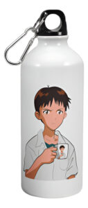 Botella De Agua Deporte Evangelion Shinji