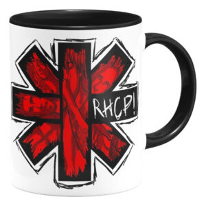 Taza Red Hot Chili Peppers Logo Banda Música Rock Clásica