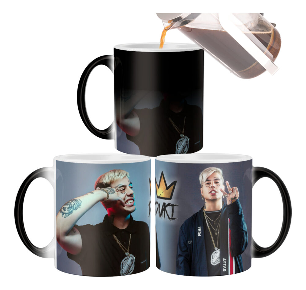 Taza Mágica Duki Música Rap Diseño Termo Trap Argentina - Image 2