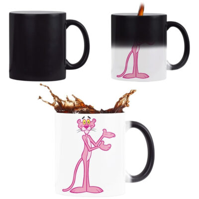 Taza Mágica Pantera Rosa