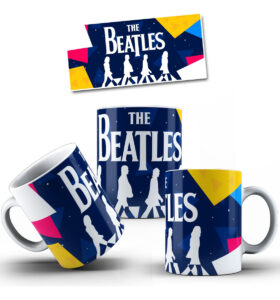 Taza Cerámica Rock Internacional Música Todas Las Bandas Pop The Beatles 3