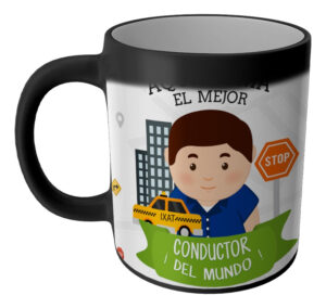 Taza Magica Aqui Toma El La Mejor Profesiones Regalo Familia CONDUCTOR CHOFER