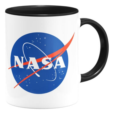Taza Nasa Logo Astronomía Y Espacio Interior Color