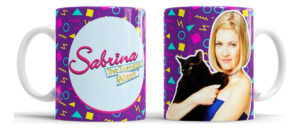 Taza De Cerámica - Sabrina La Bruja Adolescente Gato Salem
