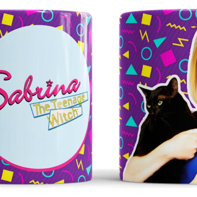 Taza De Cerámica - Sabrina La Bruja Adolescente Gato Salem