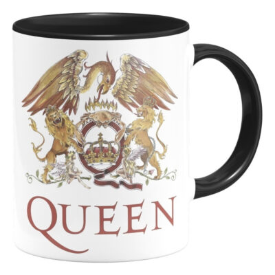 Taza Interior De Color Queen Logo Rock