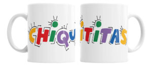 Taza De Ceramica Chiquititas Logo Serie Argentina Infantil