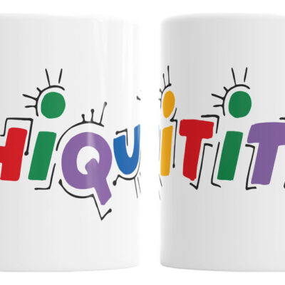 Taza De Ceramica Chiquititas Logo Serie Argentina Infantil