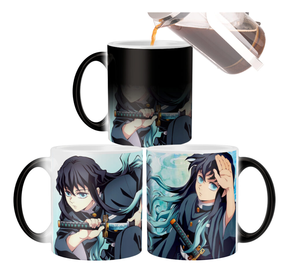 Taza Mágica Tokito Muichiro Kimetsu No Yaiba Demon Slayer - Image 2