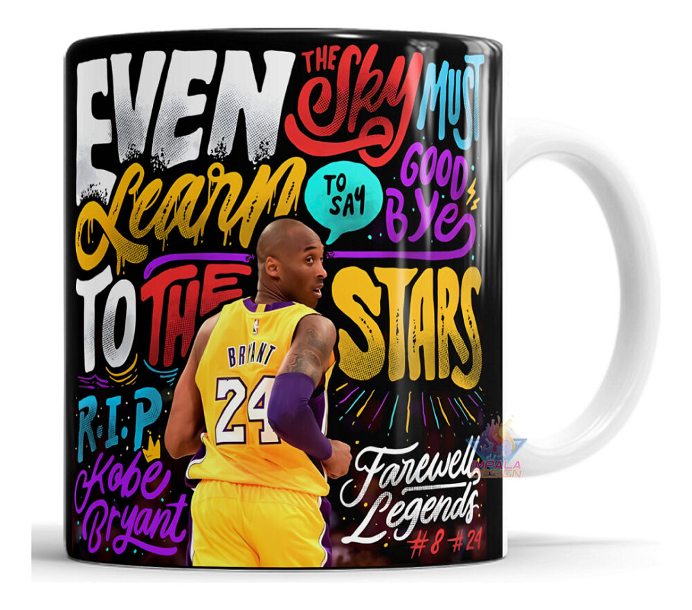 Taza Cerámica Kobe Bryant Mamba Mvp Basketball - Image 2