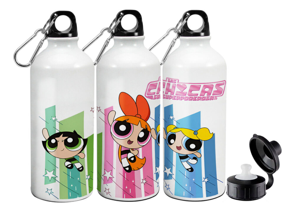 Botella Deportiva Las Chicas Superpoderosas Bellota Bombón