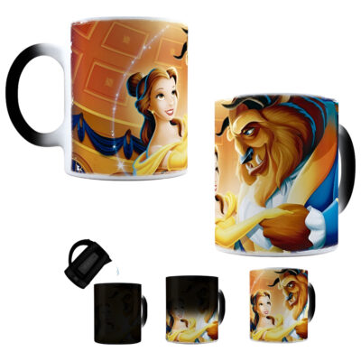Taza Mágica La Bella Y La Bestia