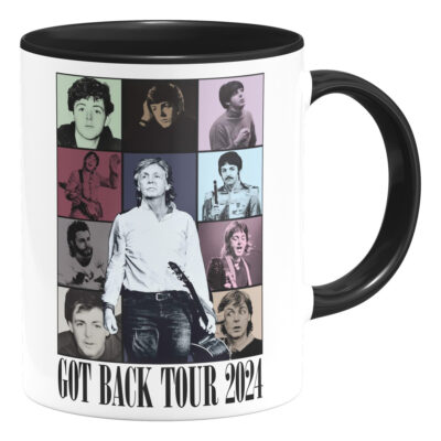 Taza Interior De Color Paul Mccartney Got Back Tour Beatles