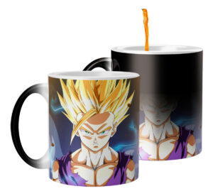 Taza Mágica Son Gohan Dragon Ball Super Saiyan 2 Anime Goku