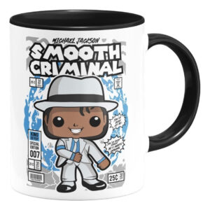 Taza Interior De Color Michael Jackson Smooth Criminal