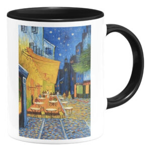Taza Terraza De Café Van Gogh Arte Impresión Clásica