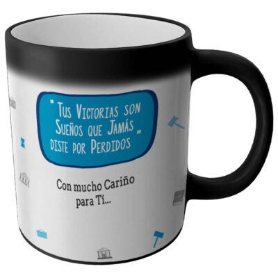 Taza Magica Aqui Toma El La Mejor Profesiones Regalo Familia ABOGADO