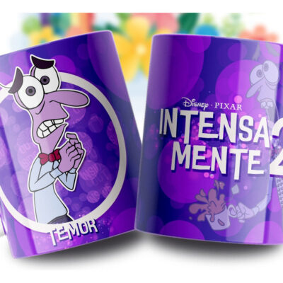 Taza Intensa Mente Emociones Tristeza Alegría Ansiedad Furia Temor