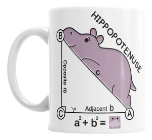 Taza De Cerámica Matemáticas Hipotenusa Hipopótamo Fórmula