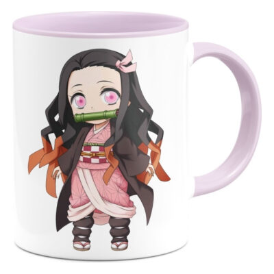 Taza Interior De Color Nezuko Demon Slayer Anime