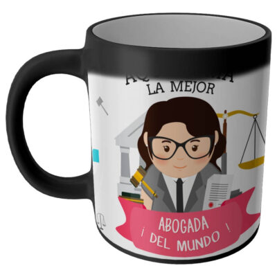 Taza Magica Aqui Toma El La Mejor Profesiones Regalo Familia ABOGADA