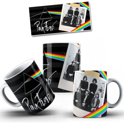 Taza Cerámica Rock Internacional Música Todas Las Bandas Pop Pink Floyd 4