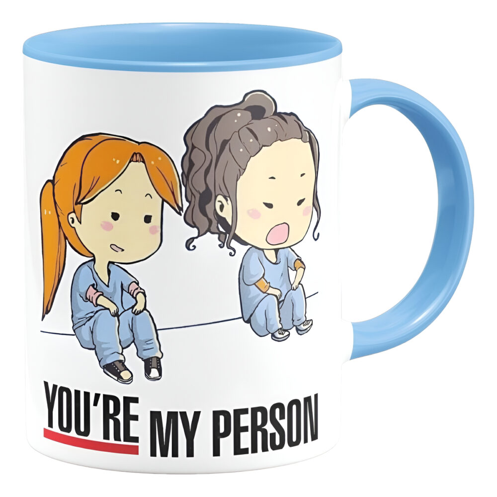 Taza Interior De Color Grey´s Anatomy You´re My Person 01