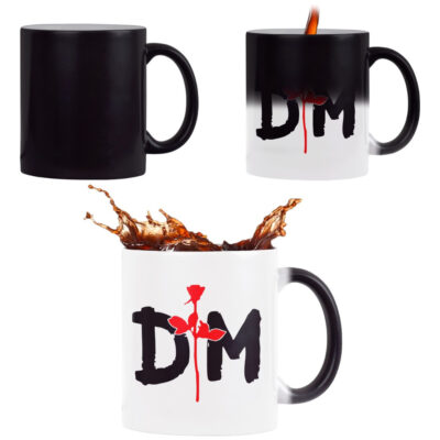 Taza Mágica Depeche Mode Rock Electrónica Música